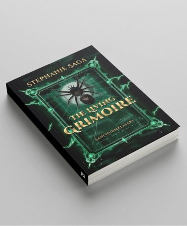 Cover Stephanie Saga The Living Grimoire Medium