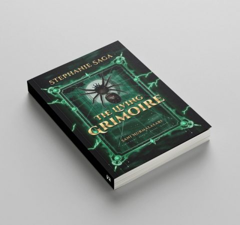 Cover Stephanie Saga The Living Grimoire Medium